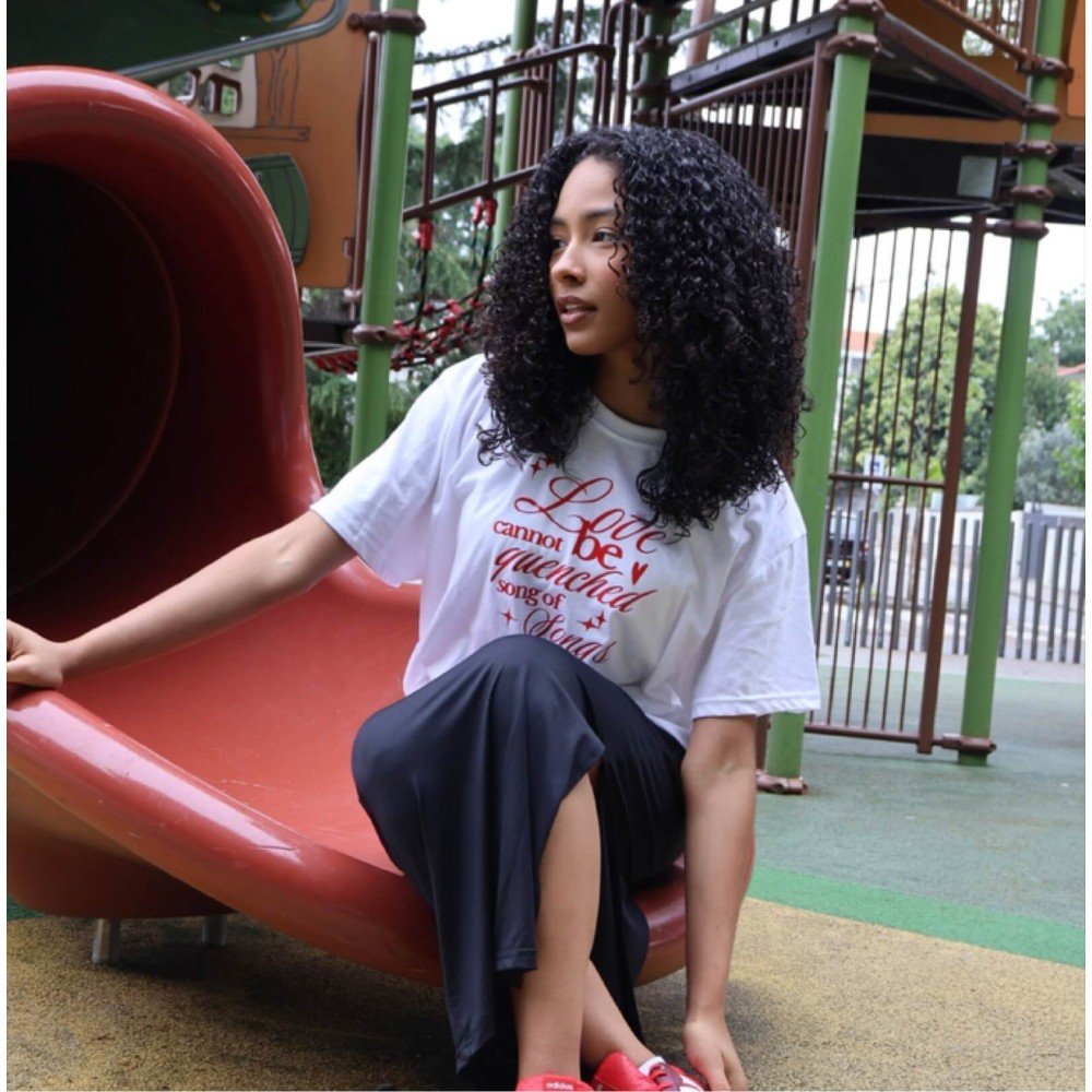 T-Shirt “Amor Inquebrável” (branca)