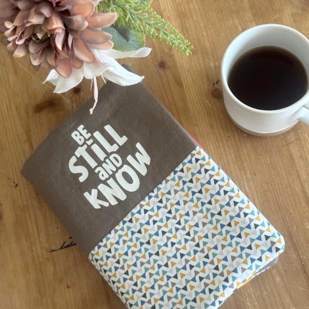 Capa Biblia Fique confiante