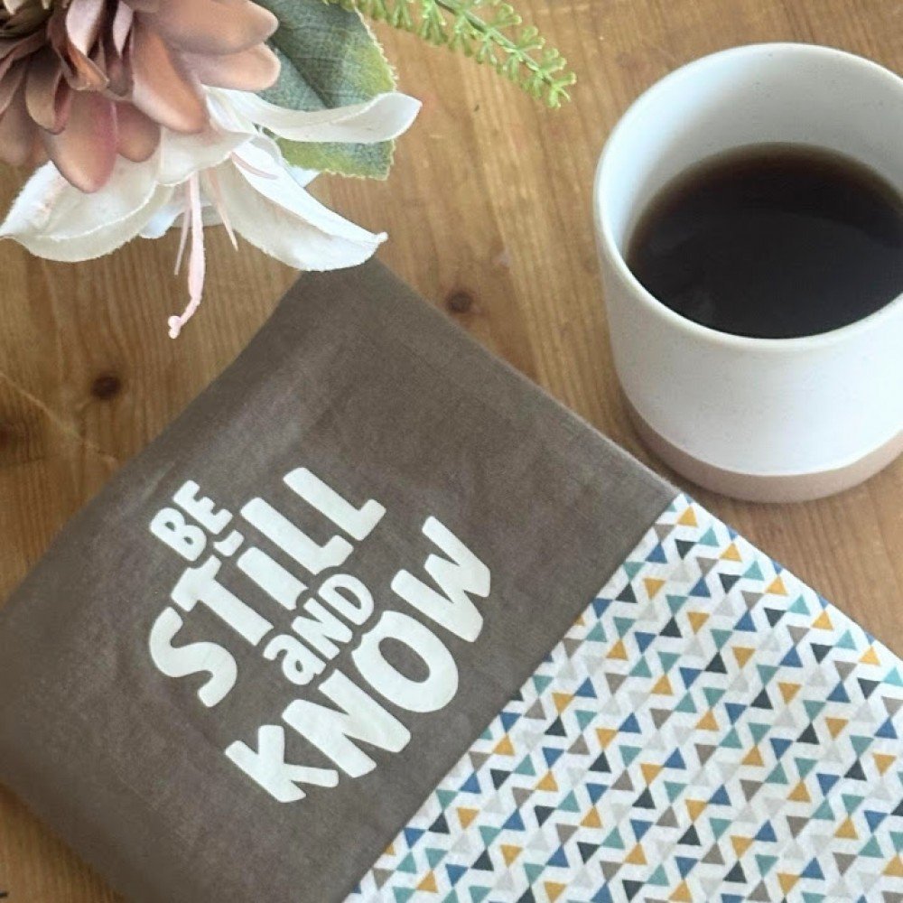 Capa Biblia Fique confiante