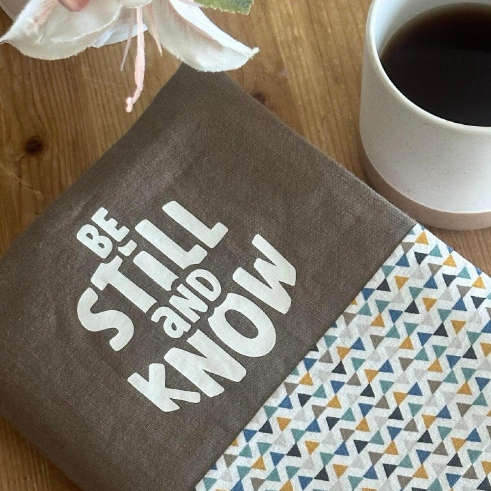 Capa Biblia Fique confiante