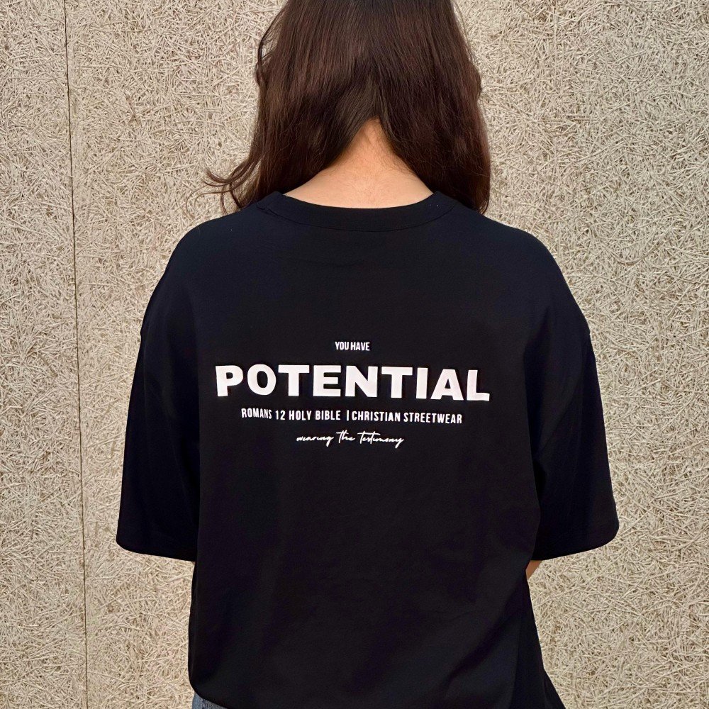 T-shirt Potencial Oversized Saved