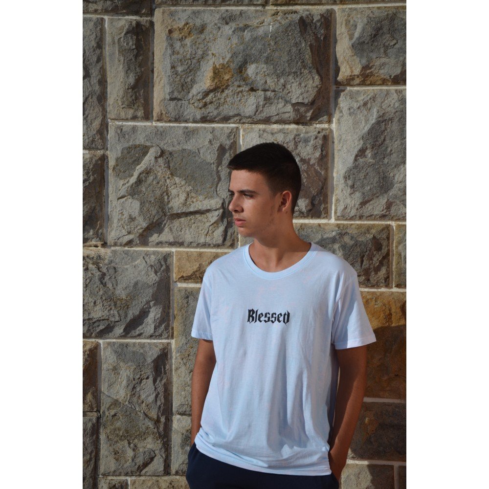 T-shirt Espampada Tie Dye Blessed