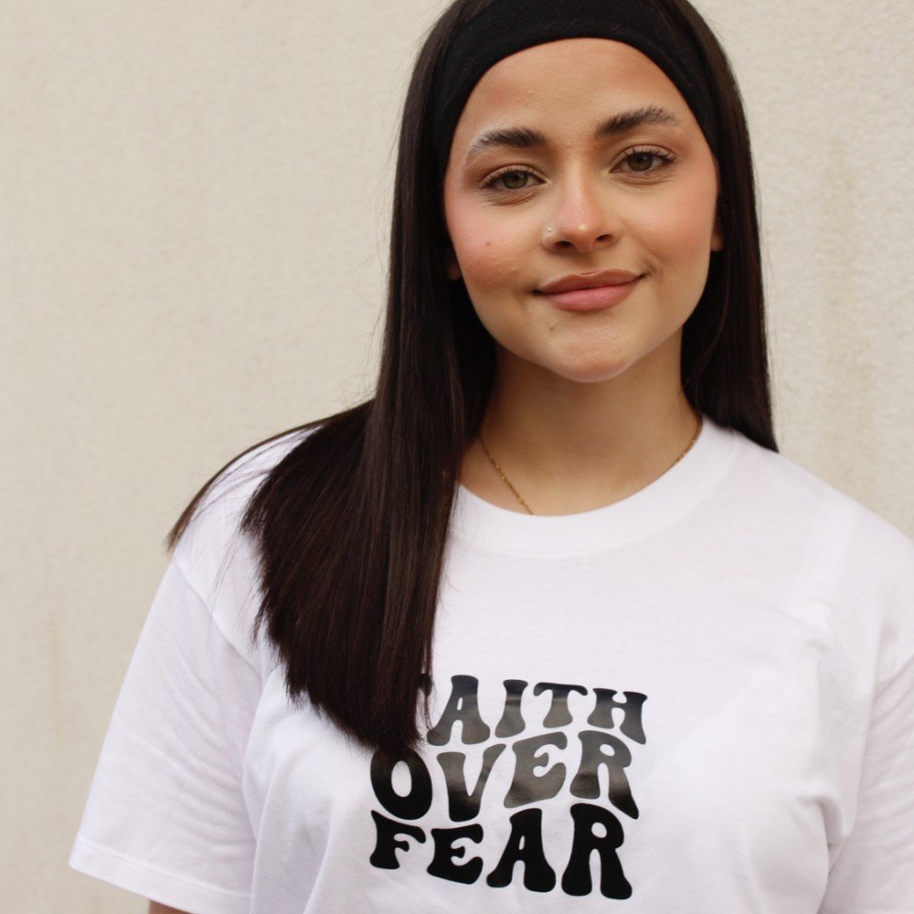 T-shirt FAITH OVER FEAR 