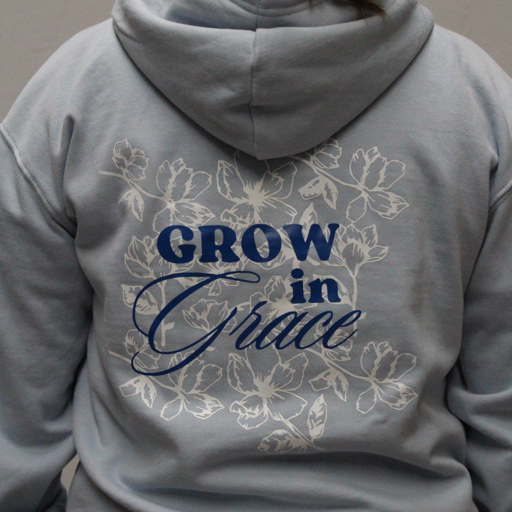 Hoodie Cresce em Graça 