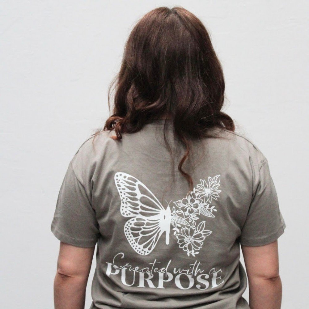 T-shirt Criado com Proposito